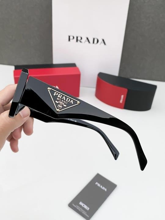 Prada Black 132 Sunglasses