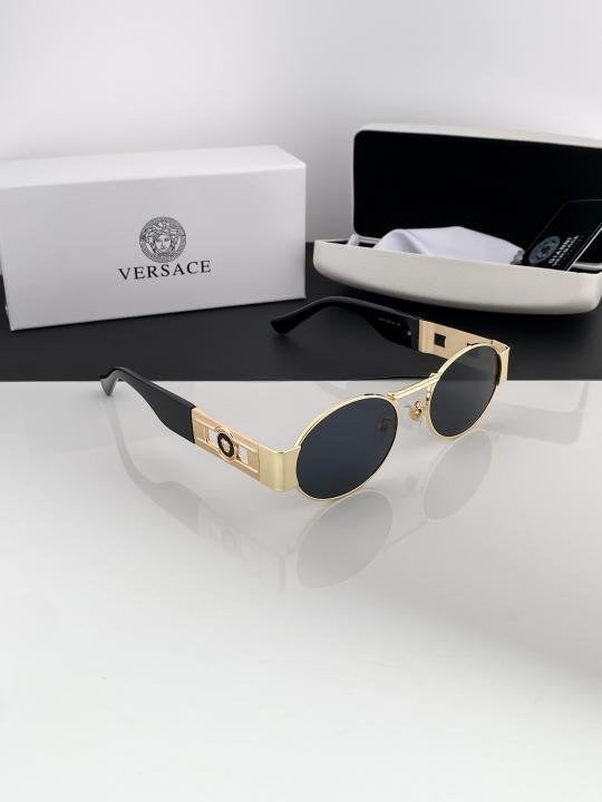 Versace Gold Black 8016 Sunglasses