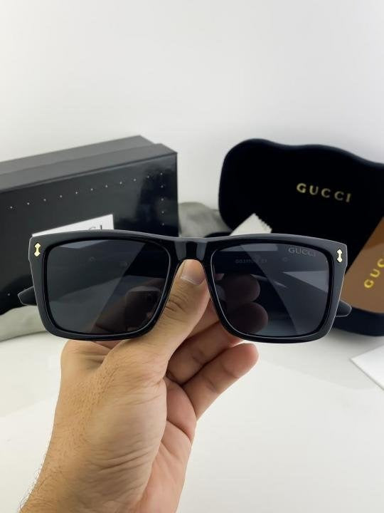 Gucci Black 3700-25 Sunglasses