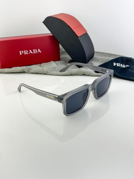 Prada Grey Black 25Z Sunglasses