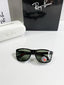 RAYBAN BLACK GREEN 3575