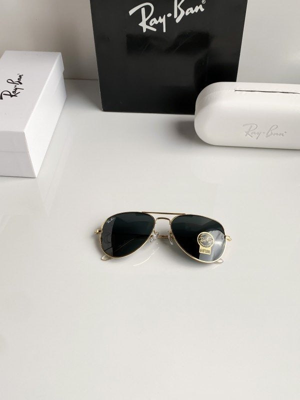 Rayban gold black 3026