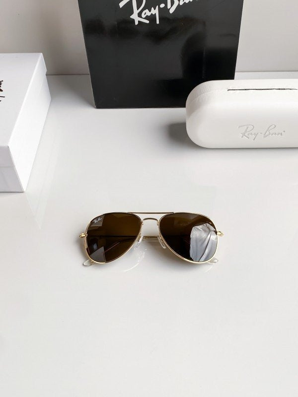 Rayban gold brown 3026