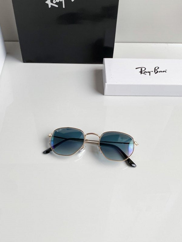 Rayban gold blue shade 3548