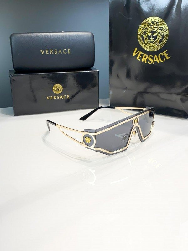 Versace Gold Black 4291 Sunglasses