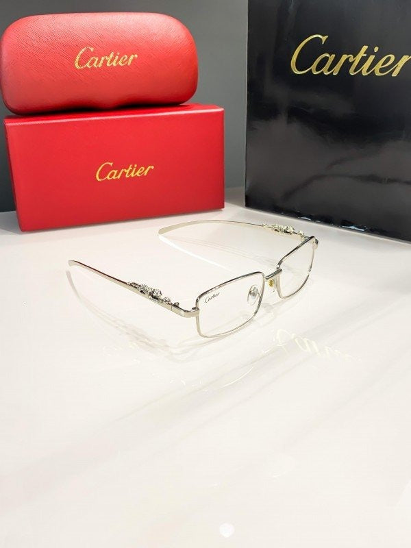 Cartier Silver Frame 215 Sunglasses