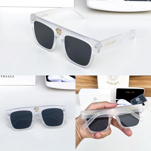 Versace White Black 0898 Sunglasses