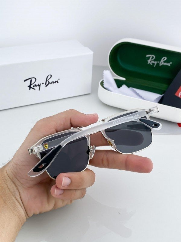 RAYBAN04 WHITE BLACK