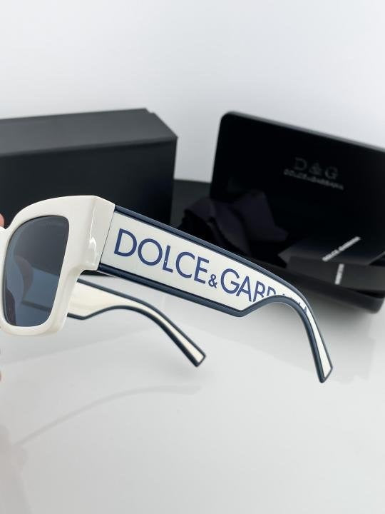 Dolce & Gabbana White Blue 6184 Sunglasses