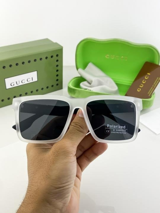 Gucci White Black 1089 Sunglasses