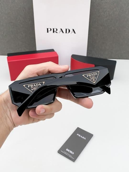 Prada Black 132 Sunglasses