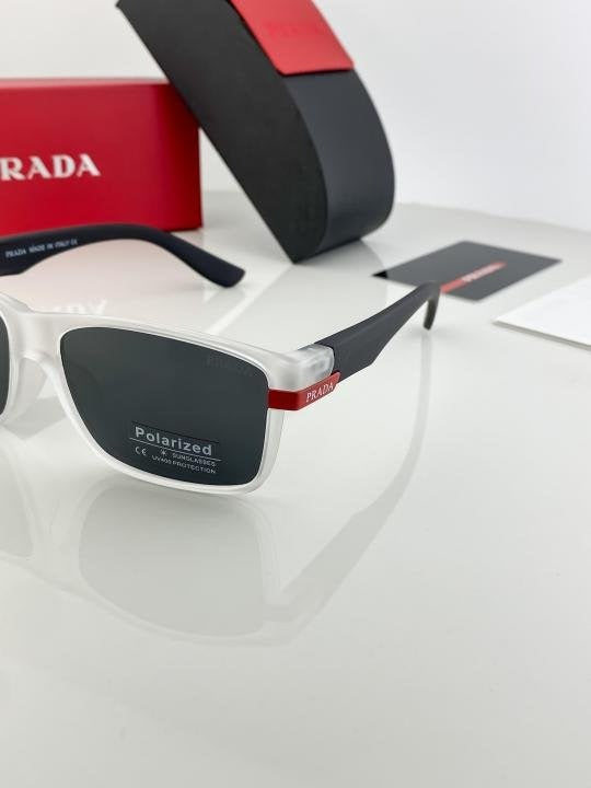 Prada White Black 78 Sunglasses
