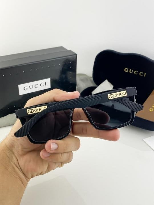Gucci Black 3700-25 Sunglasses