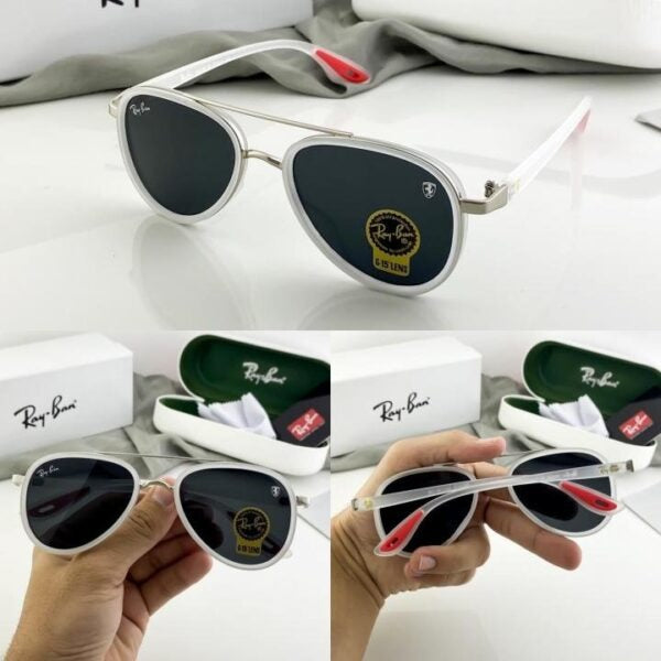 RAYBAN ICE BLACK 3676