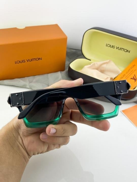 Louis Vuitton Black Blue 65N Sunglasses