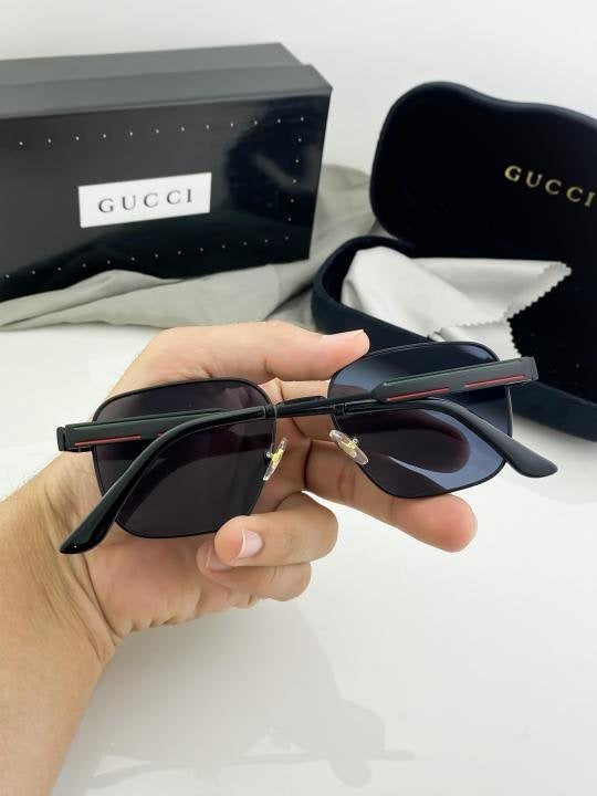 Gucci Black M15-26 Sunglasses