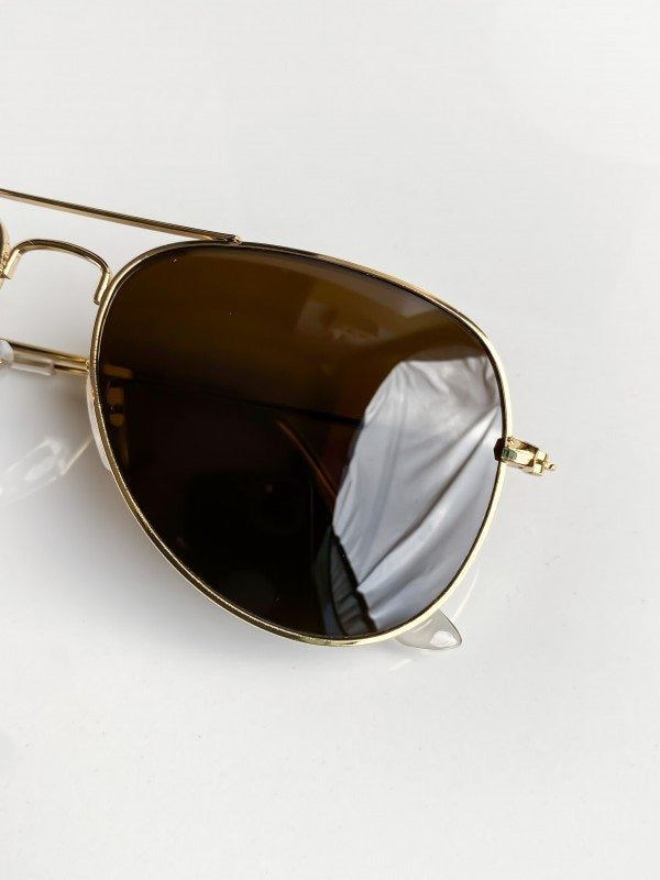 Rayban gold brown 3026