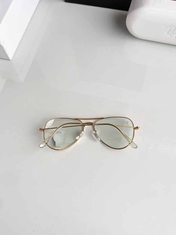 Rayban gold frame 3026