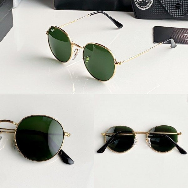 Rayban gold green 3447