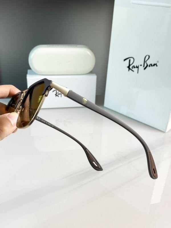 Rayban04 gold brown