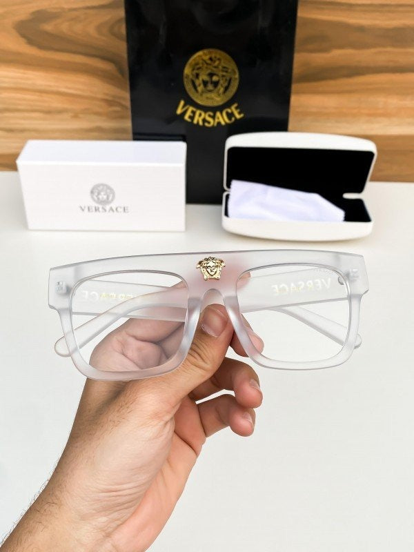 Versace White Frame 62 Sunglasses Secondary image