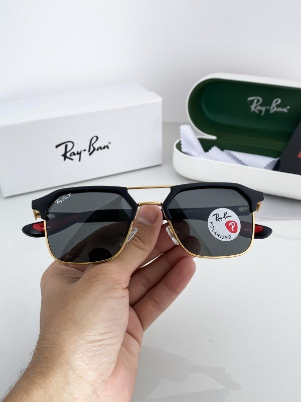 Rayban04 gold black
