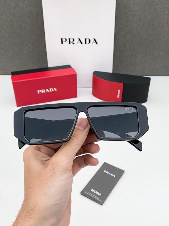 Prada Black 132 Sunglasses