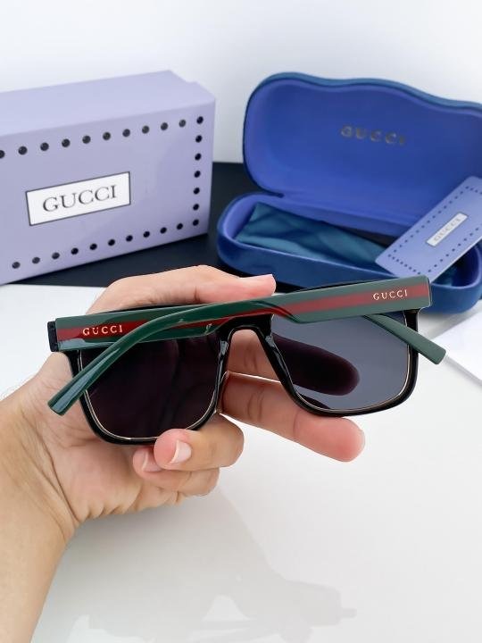 Gucci Black Green SID 1001 Sunglasses