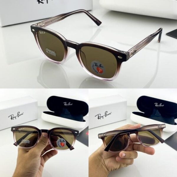 RAYBAN TRANSPRENT BROWN 64