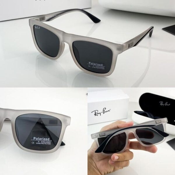 RAYBAN GREY BLACK 4558