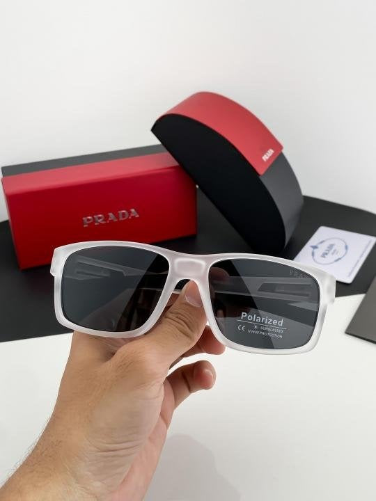 Prada White Black 9915 Sunglasses