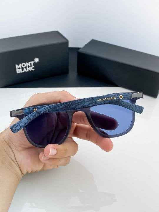 Mont Blanc Blue 5142 Sunglasses