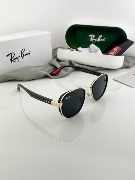 RAYBAN GOLD BLACK 3674