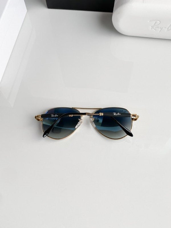 Rayban gold blue shade 3517