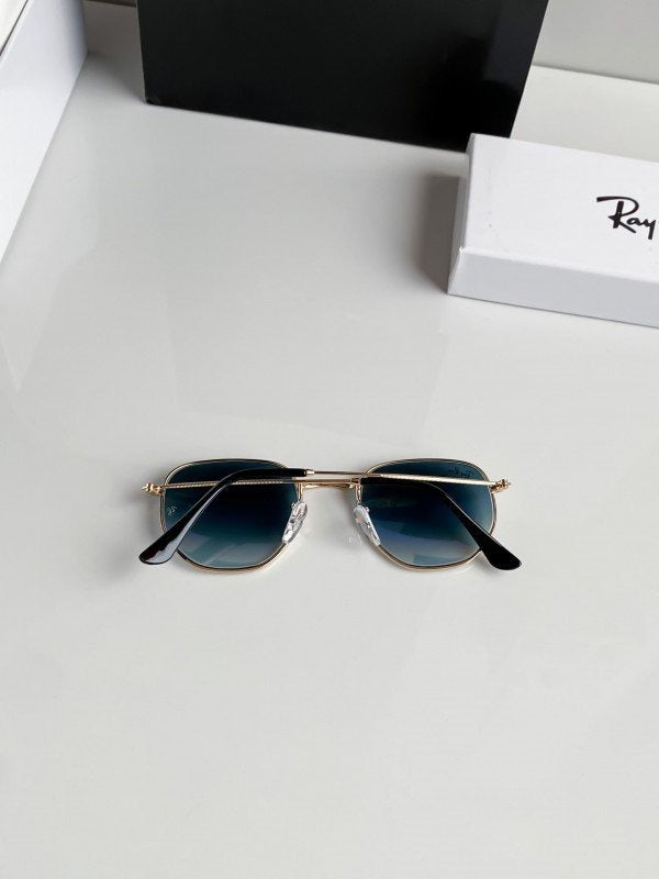 Rayban gold blue shade 3548