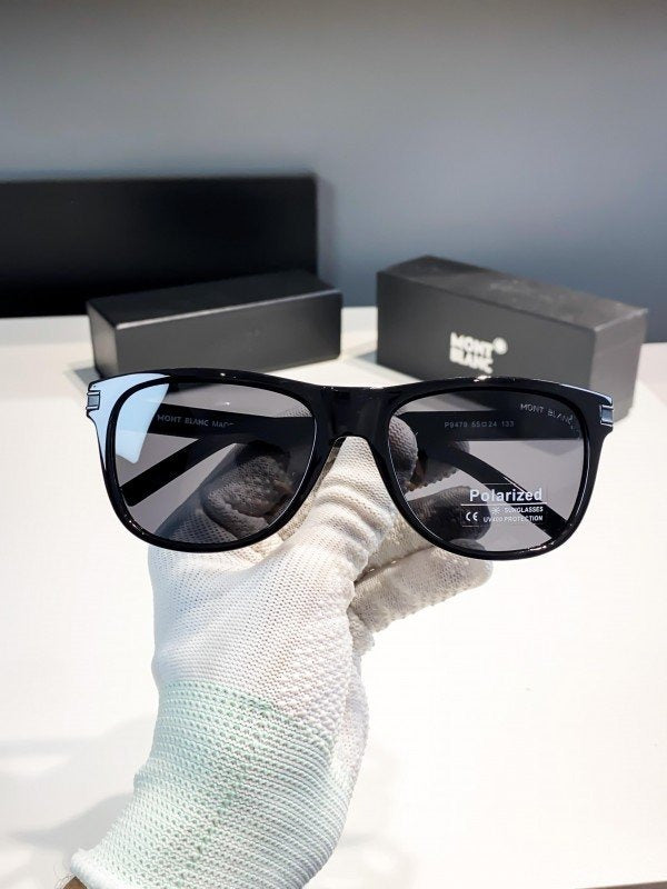 Mont Blanc Black 9479 Sunglasses