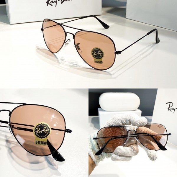 Rayban black brown candy 3025