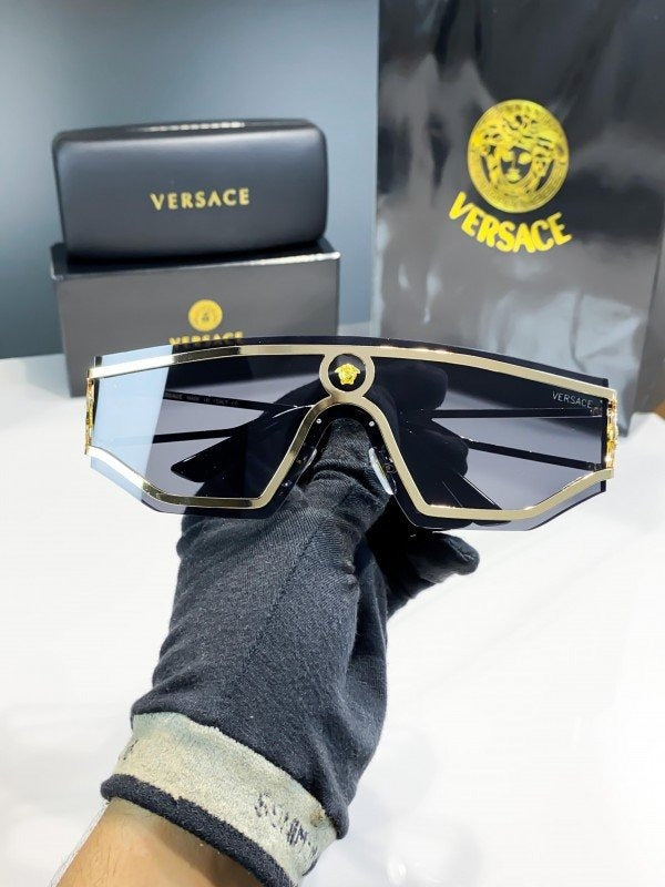 Versace Gold Black 4291 Sunglasses
