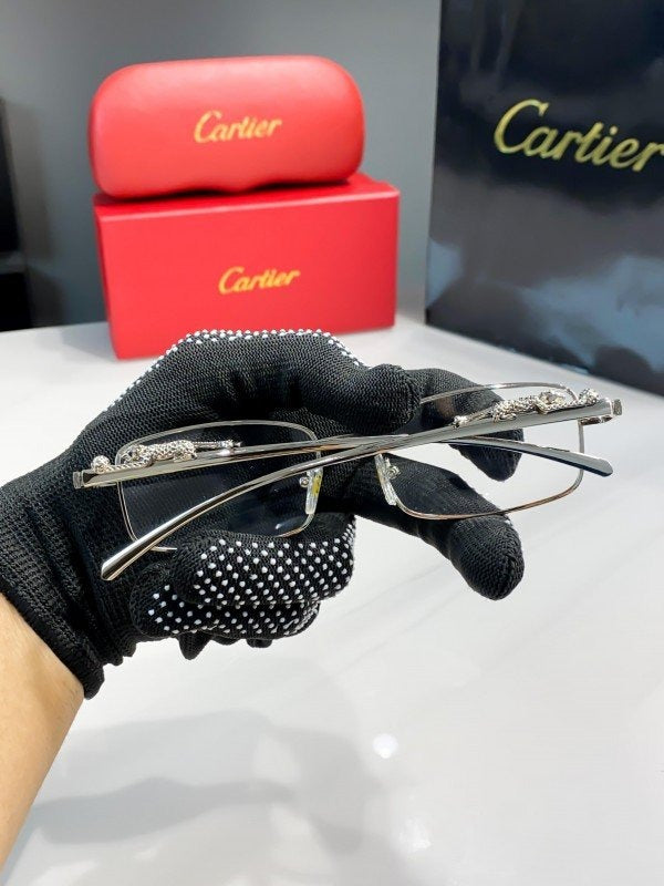 Cartier Silver Frame 215 Sunglasses