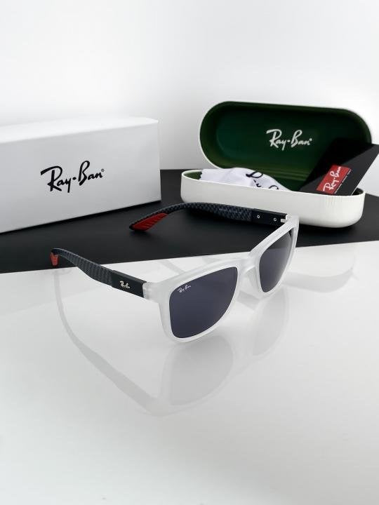 RAYBAN WHITE BLACK 8342