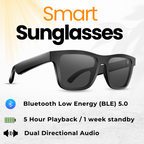 Smart Sunglasses Bluetooth Audio Sunglasses - Dual Stereo Speakers - iOS/Android