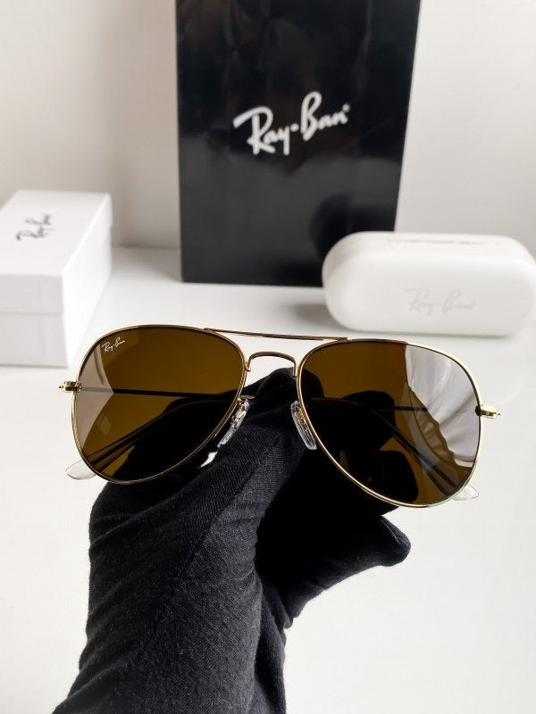Rayban gold brown 3026