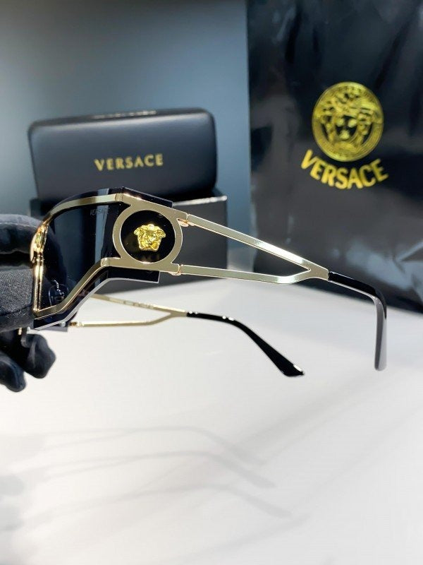 Versace Gold Black 4291 Sunglasses