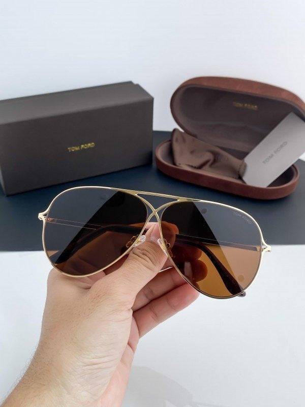 Tom Ford Gold Brown 0488 Sunglasses Secondary image
