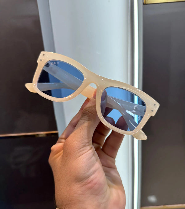 Rayban 502 Light Cream Blue